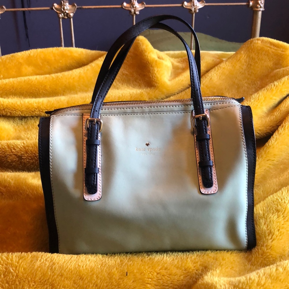 MINT AND BLACK KATE SPADE - Picture 1 of 5